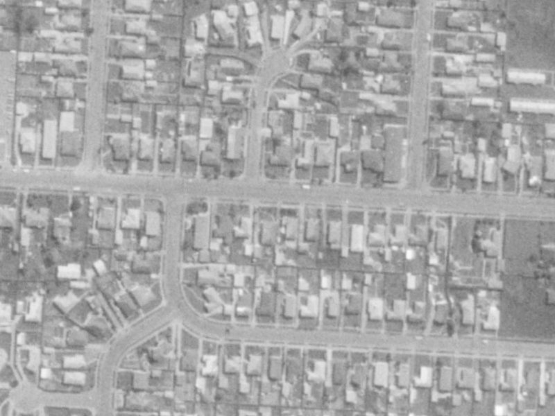 28 Daniels Road from the air, 1975-1979