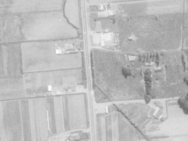 382 Marshland Road from the air, 1975-1979
