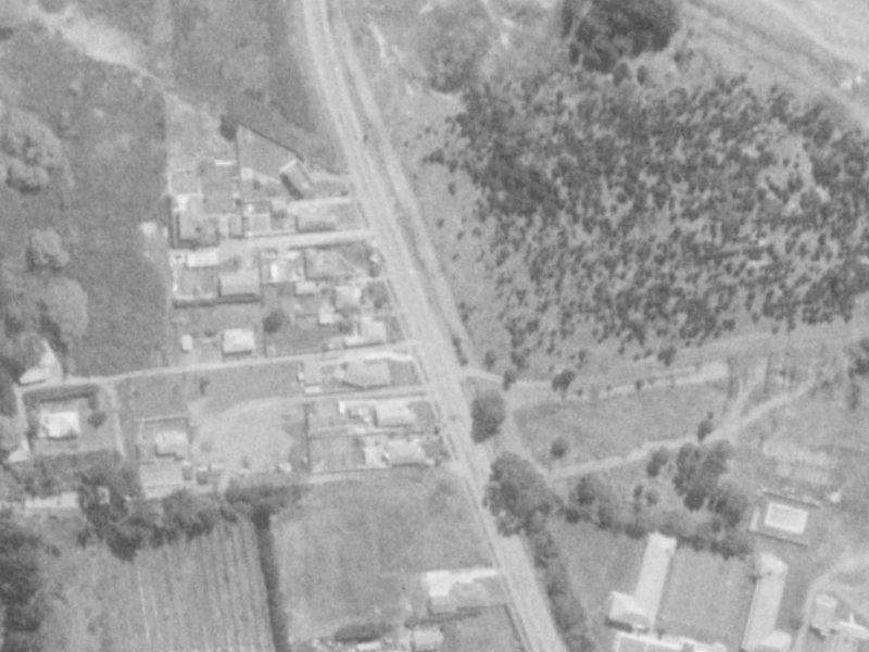 343 Burwood Road from the air, 1975-1979