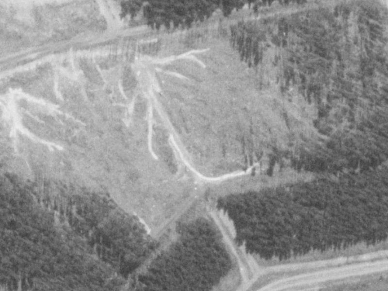 Amoka Crescent from the air, 1975-1979