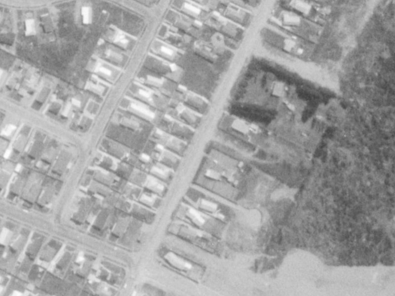 51 Inwoods Road from the air, 1975-1979