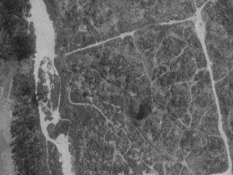 9 Sandalwood Place from the air, 1975-1979