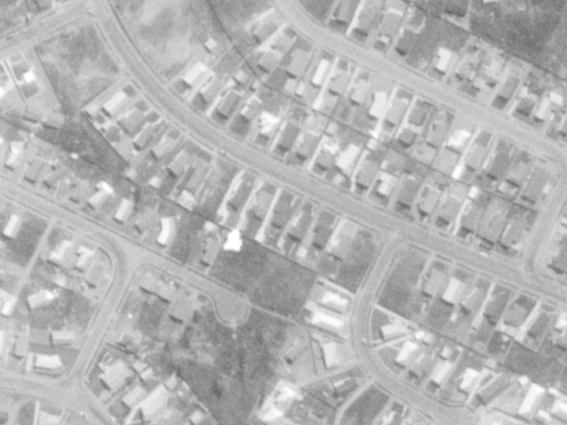 149 Queenspark Drive from the air, 1975-1979