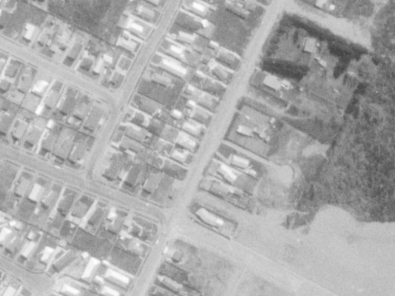 44 Inwoods Road from the air, 1975-1979
