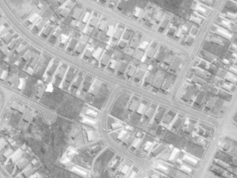 137 Queenspark Drive from the air, 1975-1979