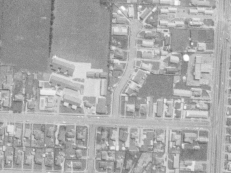 5 Valerie Place from the air, 1975-1979