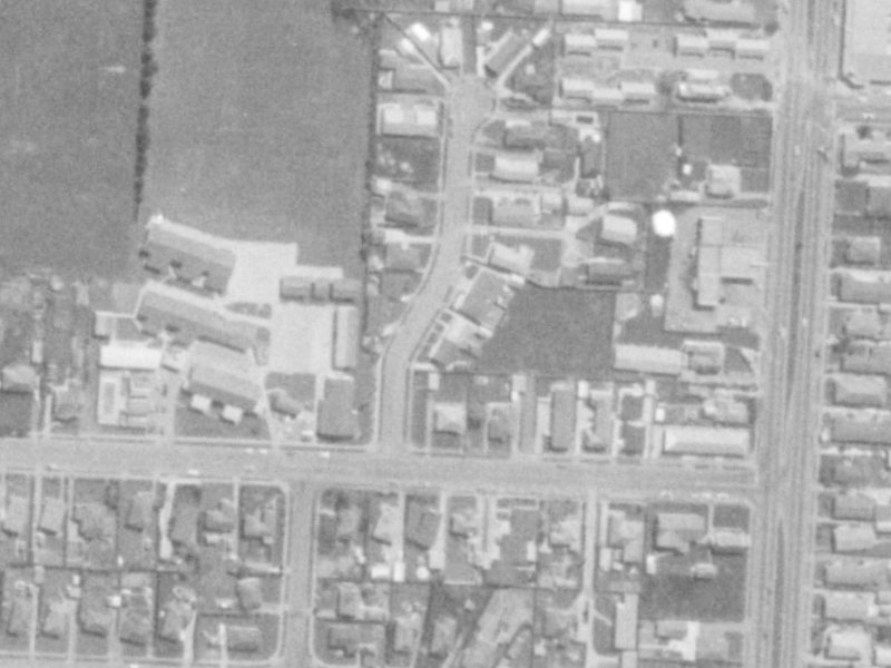 4 Valerie Place from the air, 1975-1979