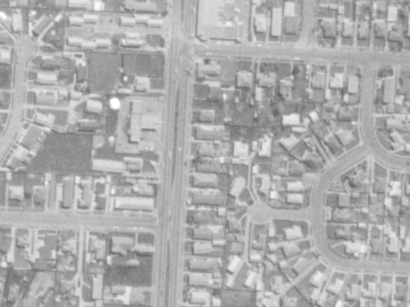 270 Main North Road from the air, 1975-1979