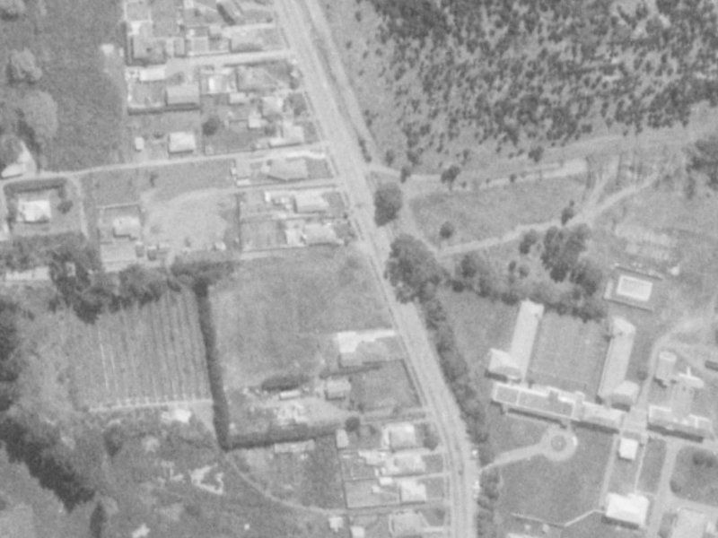 327 Burwood Road from the air, 1975-1979