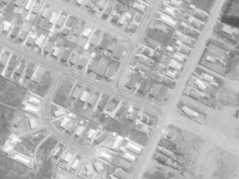 127 Queenspark Drive from the air, 1975-1979
