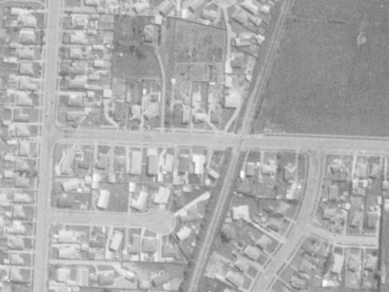 69 Tuckers Road from the air, 1975-1979