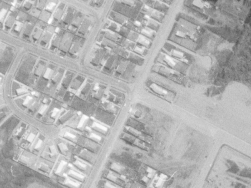 34 Inwoods Road from the air, 1975-1979