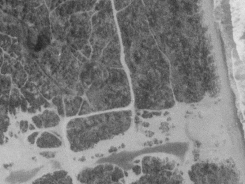 82 Aston Drive from the air, 1975-1979