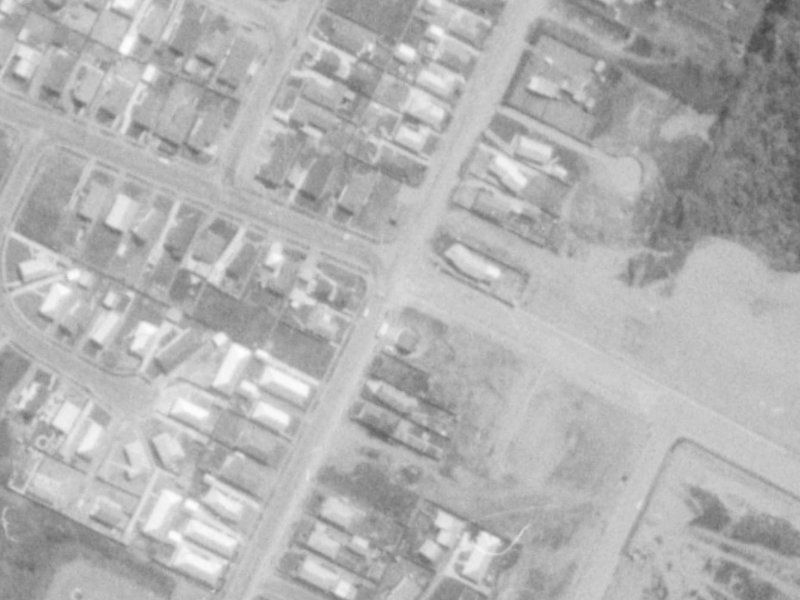 33 Inwoods Road from the air, 1975-1979