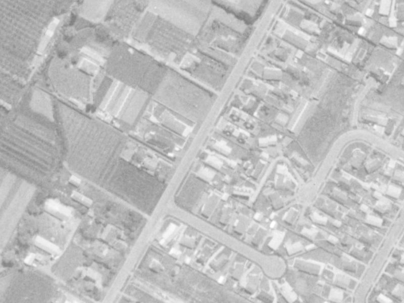 46 Crofton Road from the air, 1975-1979