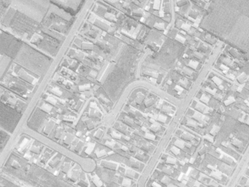 11 Egmont Place from the air, 1975-1979