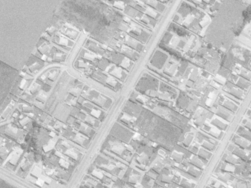 134A Highsted Road from the air, 1975-1979