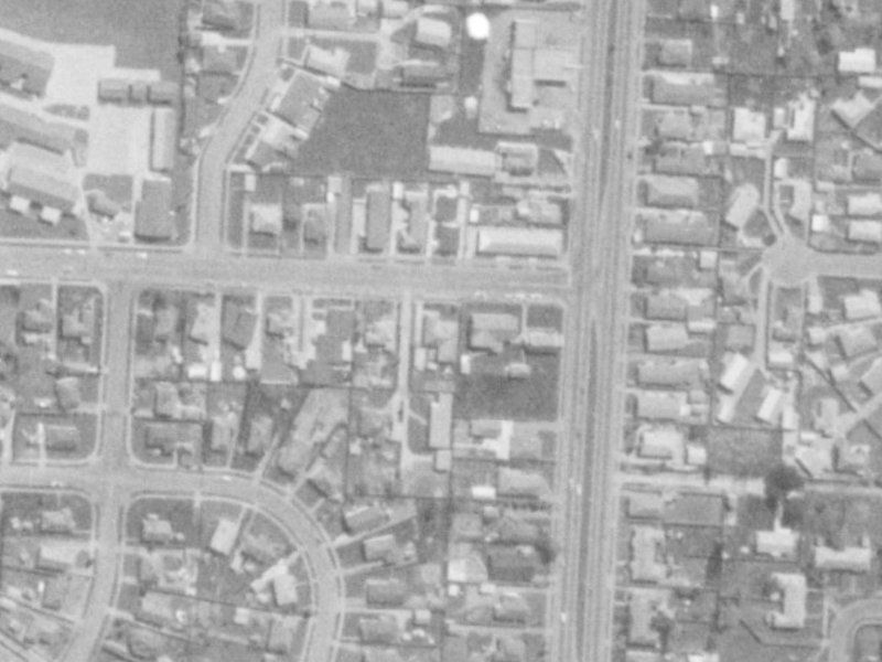 5 Tuckers Road from the air, 1975-1979