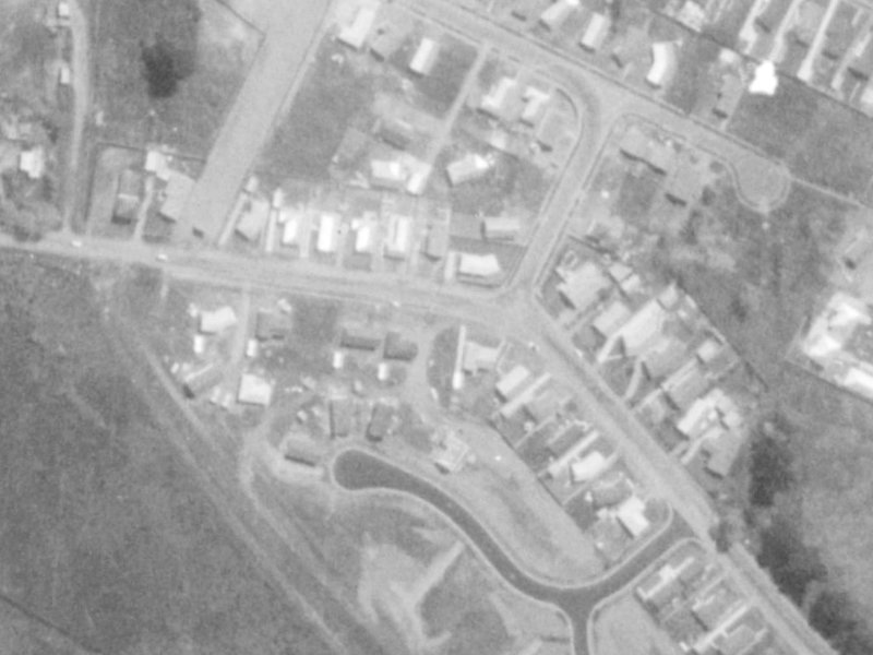 396 Mairehau Road from the air, 1975-1979
