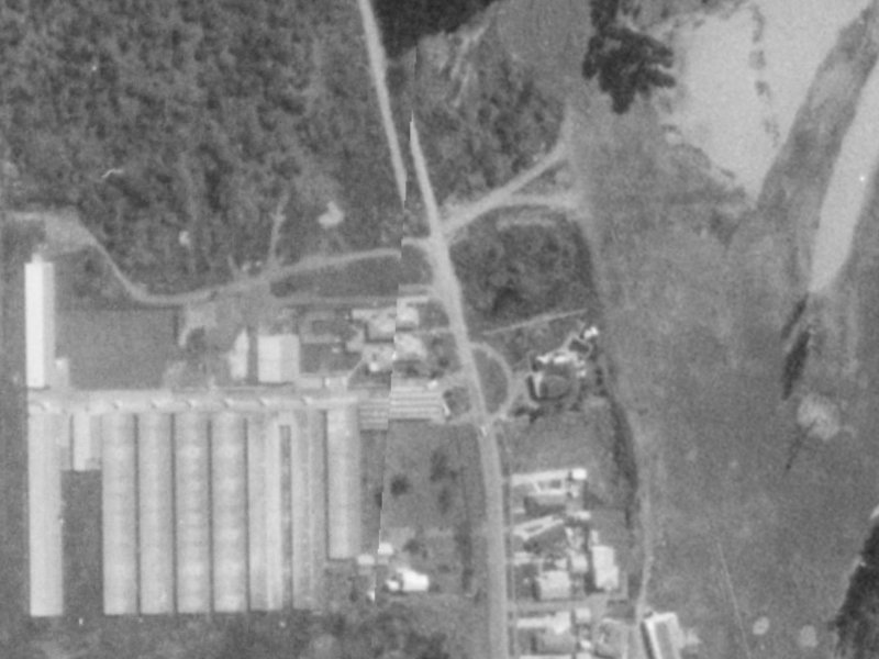487 Bower Avenue from the air, 1975-1979