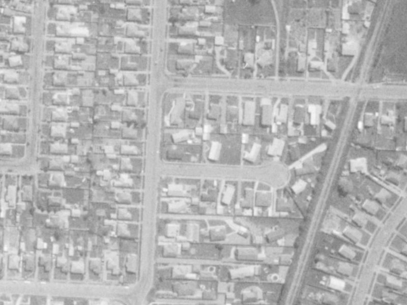 3 Bulman Place from the air, 1975-1979