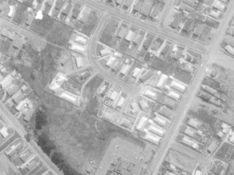 20 Branksome Place from the air, 1975-1979