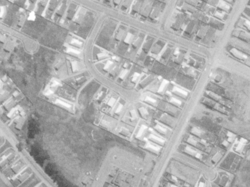 22 Branksome Place from the air, 1975-1979