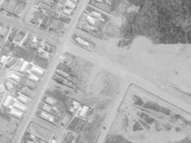 109 Queenspark Drive from the air, 1975-1979