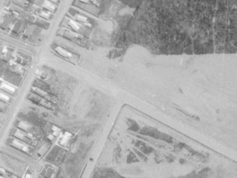 104 Queenspark Drive from the air, 1975-1979