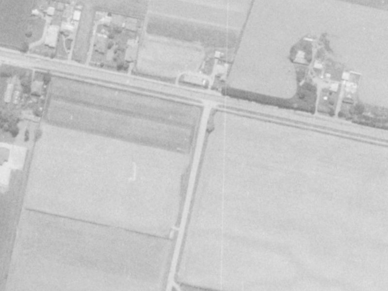 93–97 Stanleys Road from the air, 1975-1979