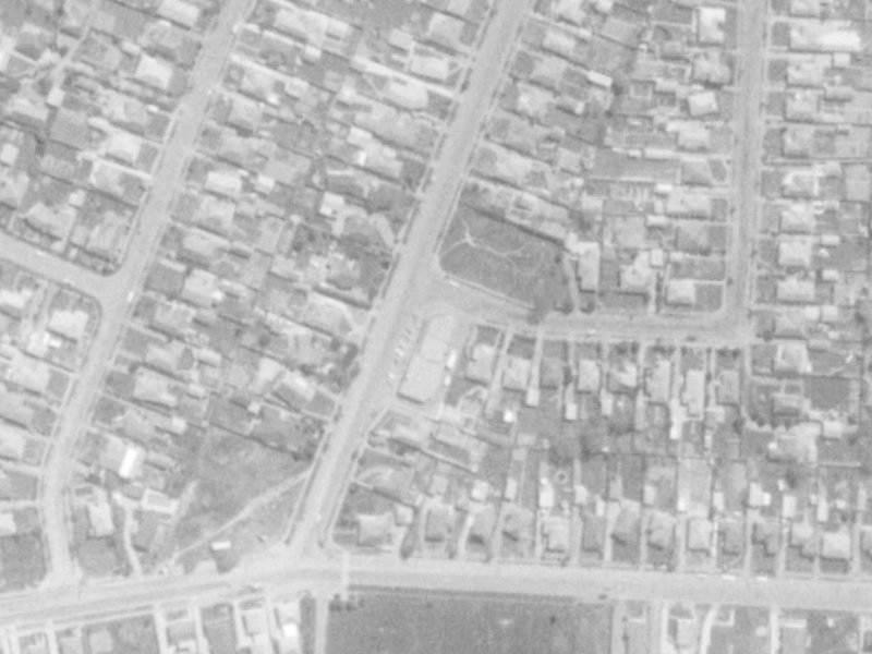20 Grampian Street from the air, 1975-1979