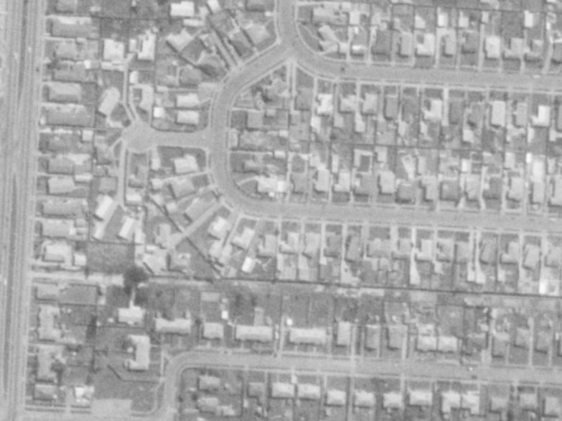 29 Wingate Street from the air, 1975-1979