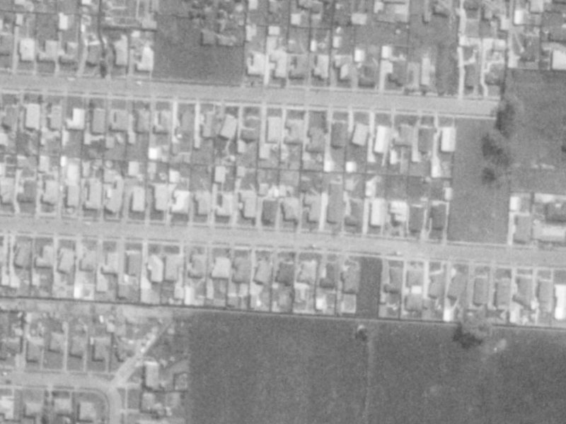 71 Wingate Street from the air, 1975-1979