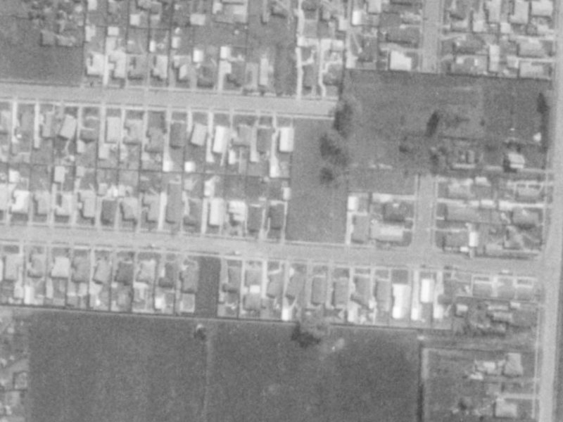 85 Wingate Street from the air, 1975-1979