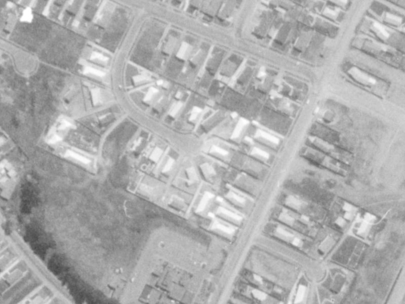 28 Branksome Place from the air, 1975-1979