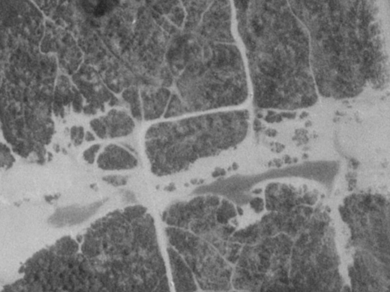 72 Aston Drive from the air, 1975-1979