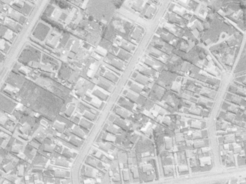 28 Kimberley Street from the air, 1975-1979