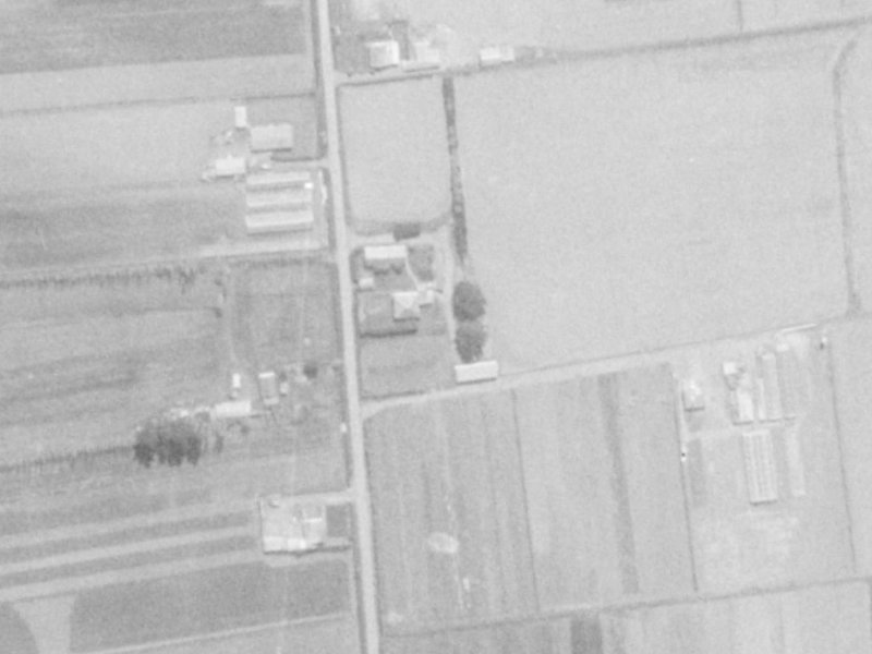 56 Walters Road from the air, 1975-1979