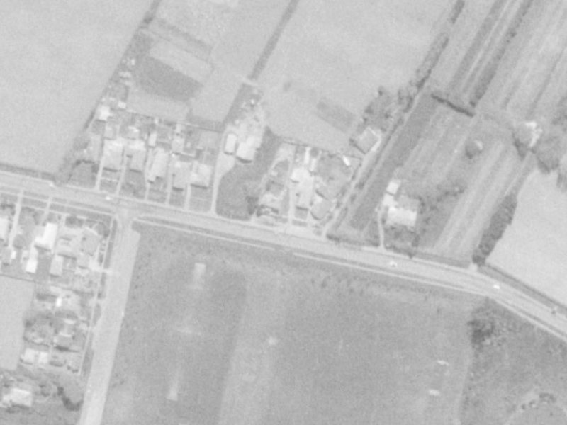 580 Harewood Road from the air, 1975-1979