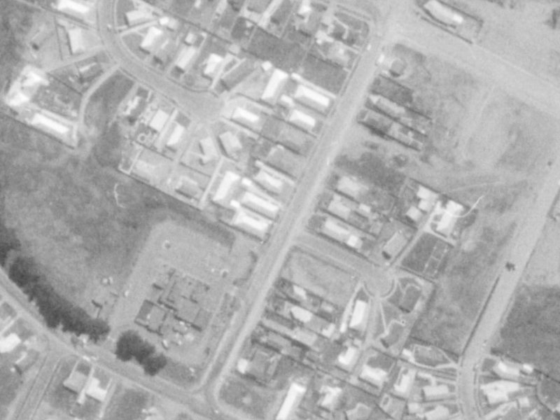 16A Inwoods Road from the air, 1975-1979