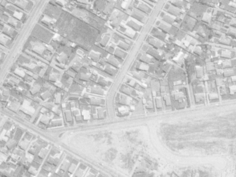 6 Kimberley Street from the air, 1975-1979