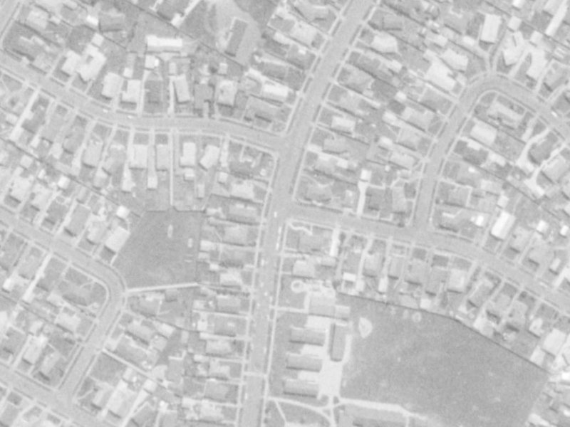 68 Cotswold Avenue from the air, 1975-1979