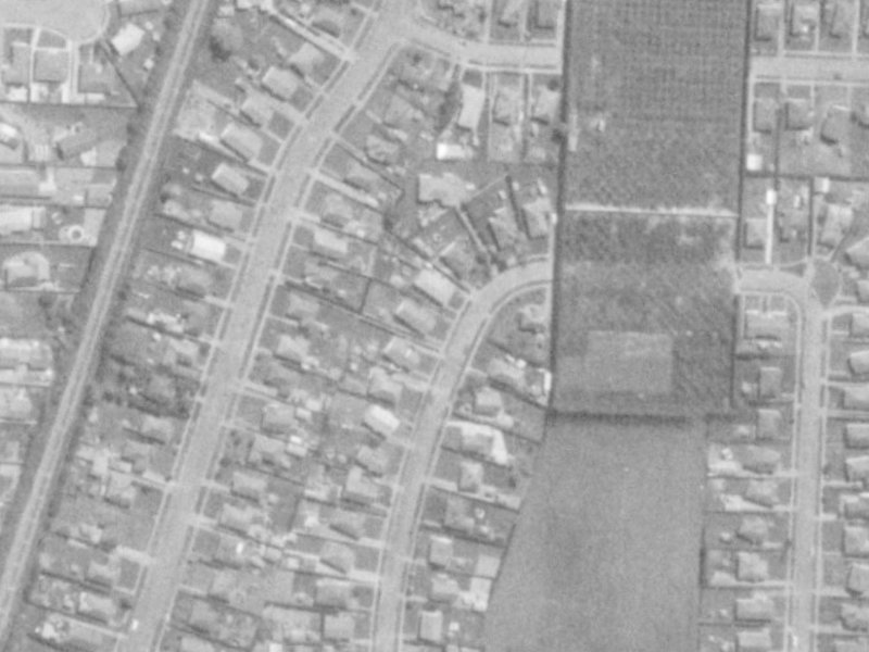 23 Camden Street from the air, 1975-1979