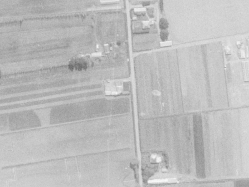 47 Walters Road from the air, 1975-1979