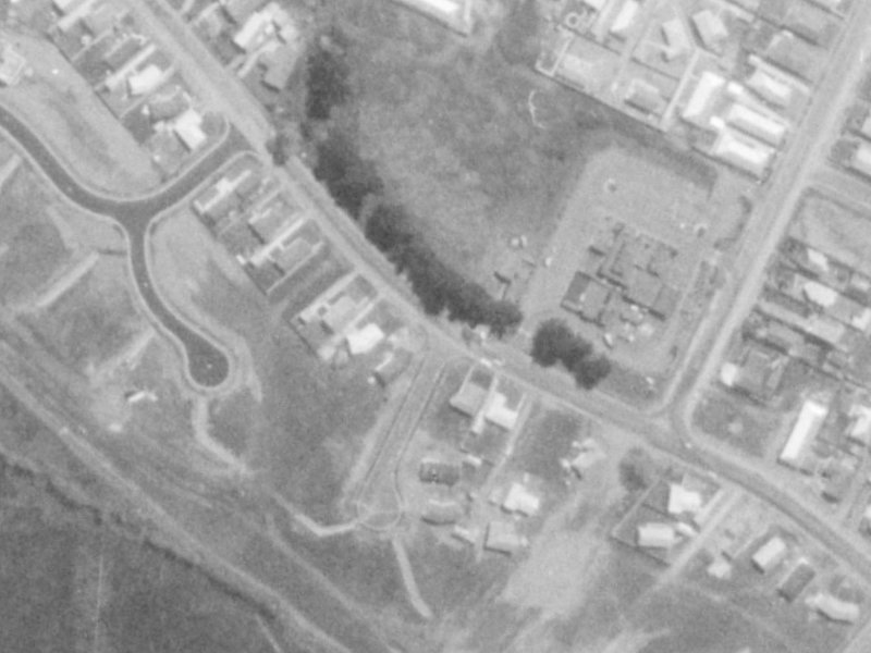 431 Mairehau Road from the air, 1975-1979