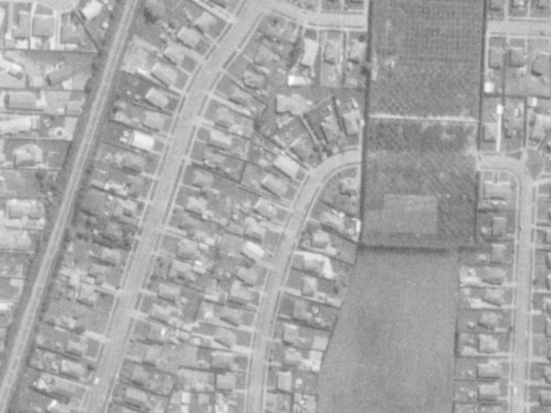 21 Camden Street from the air, 1975-1979