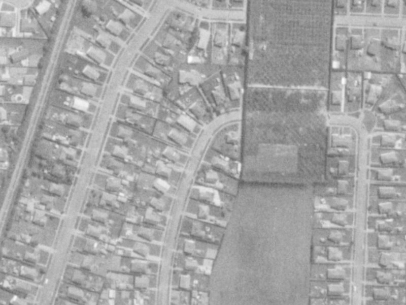 18 Camden Street from the air, 1975-1979
