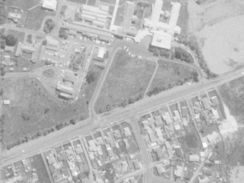 255 Mairehau Road from the air, 1975-1979
