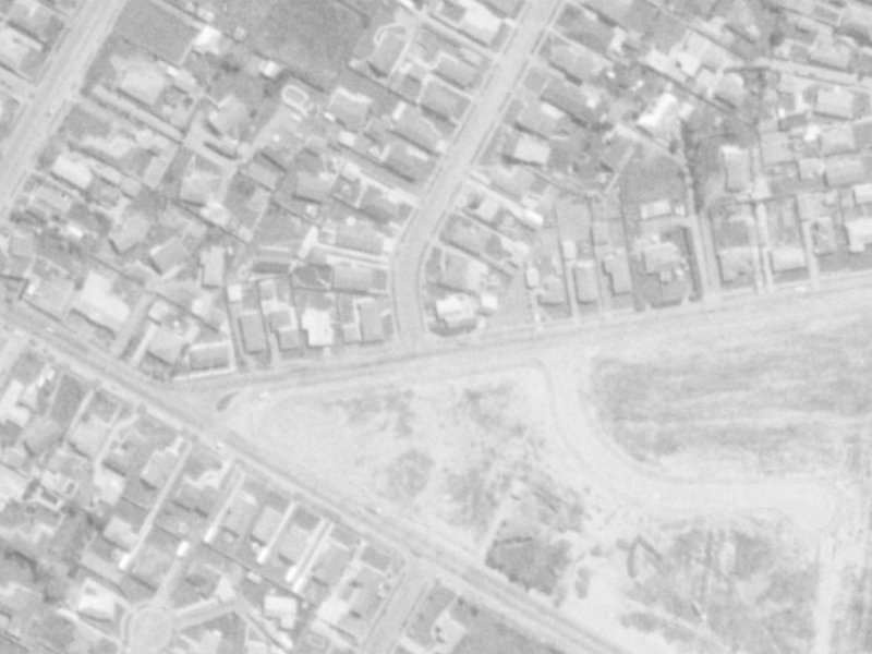 2 Kimberley Street from the air, 1975-1979