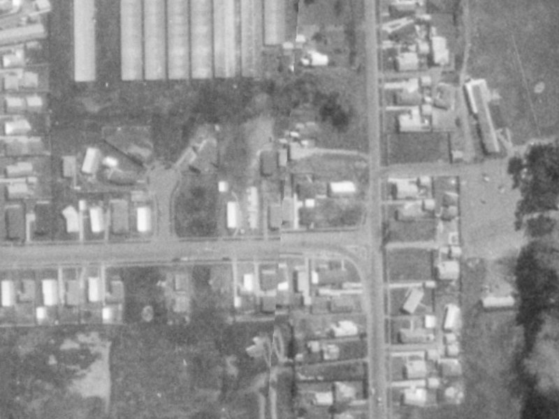 6 Queenspark Drive from the air, 1975-1979